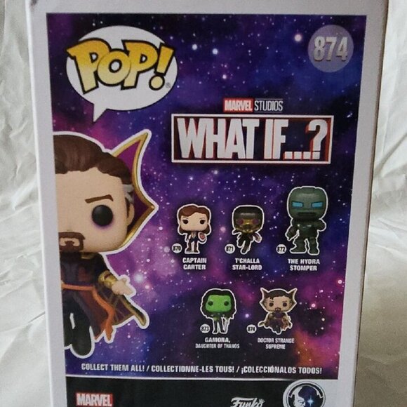 Benedict Cumberbatch signed Funko Pop! What If? Doctor Strange #874 w/COA - Picture 4 of 8